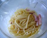 レンジで作る③♪とろ～りカルボナーラ作り方3写真