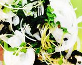 鰹のごまだれあえ作り方5写真