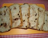 ★ＨＢで美味しい＊レーズンチョコパン＊♪作り方7写真