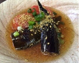 揚げない☆茄子とトマトのツヤツヤ揚げ浸し作り方6写真