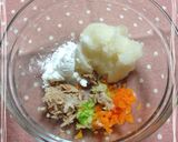 手づかみ離乳食♡モチモチ大根もち作り方1写真