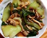 あさりと青梗菜のオイスターソース炒め作り方3写真