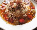 茄子とトマトの喉越しヒンヤリジュレ素麺作り方10写真