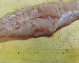 お弁当に ササミのバジルチーズ作り方1写真