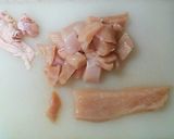 簡単　さっぱり鳥胸肉とアスパラきのこ炒め作り方4写真