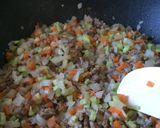 ガッツリ肉みそーめん作り方2写真