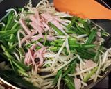もやしとニラのトマトあんかけ炒め作り方2写真