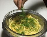 生ハムとズッキーニの冷製パスタ作り方33写真