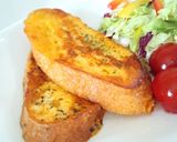フランスパンでチーズフレンチトースト作り方5写真
