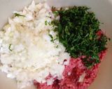 和風大葉入りハンバーグ　ポン酢ソース作り方1写真