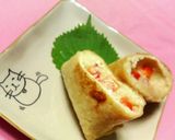 味付けはめんつゆだけ☆長芋チーズ袋入り♪作り方5写真