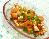 味付けはめんつゆだけ☆キムチーズ海老♪♪作り方2写真