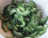 ゴーヤの梅風味サラダ作り方1写真