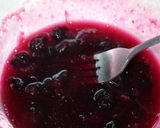 ♡レンジで超簡単・ブルーベリーソース♡作り方3写真
