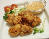中華風卍鶏唐揚のオーロラチリソース作り方6写真