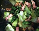簡単 青梗菜とブロックベーコンの中華炒煮作り方6写真