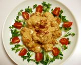 中華風卍鶏唐揚のオーロラチリソース作り方5写真