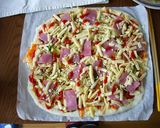 サラダいらず【お野菜たっぷりピザ】作り方9写真