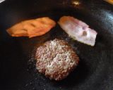 ベーコンレタスバーガー♪作り方3写真