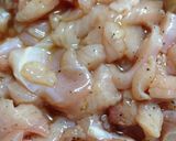 鶏むね肉を切って丸めてジューシー唐揚げ作り方4写真