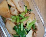 豚肉とカブとピーマンの炒め物作り方7写真