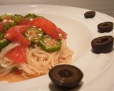 トマトの冷製パスタ♡作り方10写真