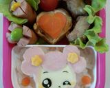 キャラ弁　ドキドキプリキュア　あいちゃん作り方4写真