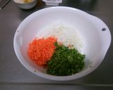 野菜の方が多い?!母の愛ハンバーグ作り方1写真