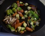 フライパンで作る蒸し野菜炒め作り方5写真