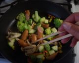 フライパンで作る蒸し野菜炒め作り方6写真