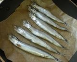ししゃもをフライパンでキレイに焼く作り方1写真