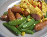 フライパンで作る蒸し野菜炒め作り方8写真