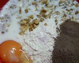 炊飯器で☆ココア＆胡桃のシンプルケーキ♪作り方4写真
