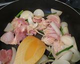 鶏モモ肉とアスパラのマスタード炒め作り方4写真