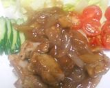 鶏肉炒めのアサイーソースからめ作り方16写真