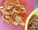 納豆キムチひやむぎ♥パスタ＆うどんでも作り方3写真