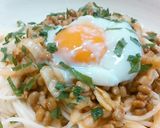納豆キムチひやむぎ♥パスタ＆うどんでも作り方6写真