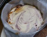 デラウェアとカシスのマーブルチーズケーキ作り方10写真