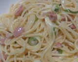 塩レモンでカルボナーラ風作り方4写真