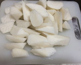 大根とむきあさりの炒め煮作り方1写真