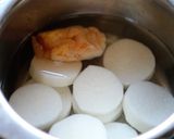 大根と椎茸のオイスターソース煮作り方1写真