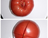 レンジで簡単＊丸ごとトマトの濃厚スープ作り方2写真