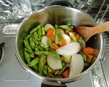 ★挽肉・レンズ豆入りの＊夏野菜カレー＊♪作り方4写真