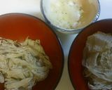 優しい味!簡単とろろ昆布とネギのおつゆ作り方1写真