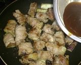 節約☆簡単ななすの肉巻き生姜醤油作り方9写真