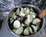 ★挽肉・レンズ豆入りの＊夏野菜カレー＊♪作り方5写真