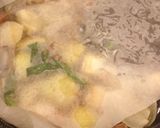 里芋とレンコンと椎茸などの野菜煮もの作り方3写真