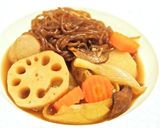 里芋とレンコンと椎茸などの野菜煮もの作り方4写真