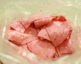 手を汚さずに簡単美味しいハムのマリネ作り方4写真