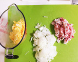 母伝授の世界一美味しい豚バラ焼き飯 炒飯作り方1写真
